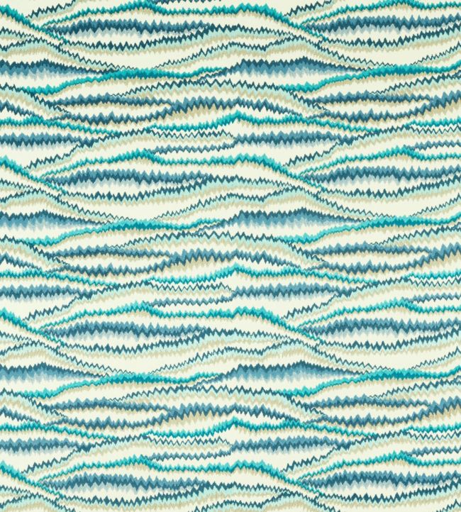 Tremolo Fabric by Harlequin Azure/Ink
