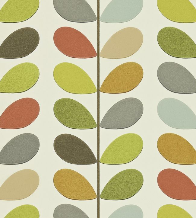 Multi Stem Wallpaper by Orla Kiely in 384 | Jane Clayton Multi Stem Wallpaper by Orla Kiely in 384 | Jane Clayton