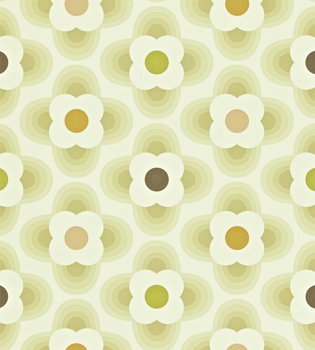 Multi Striped Petal Wallpaper by Orla Kiely in 406 | Jane Clayton Multi Striped Petal Wallpaper by Orla Kiely in 406 | Jane Clayton