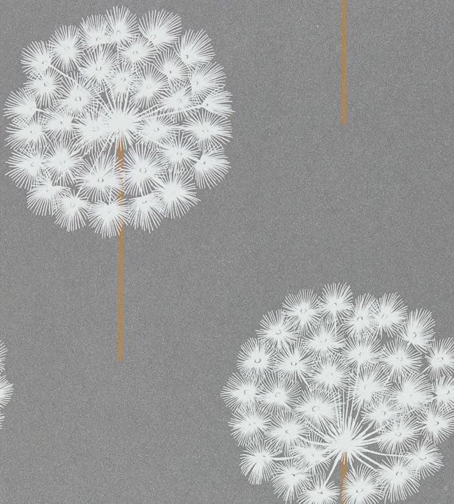 Amity Wallpaper by Harlequin in Pewter/Brass Jane Clayton
