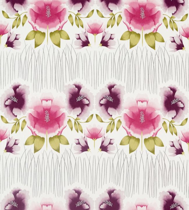 Zapara Fabric by Harlequin Cerise/Kiwi