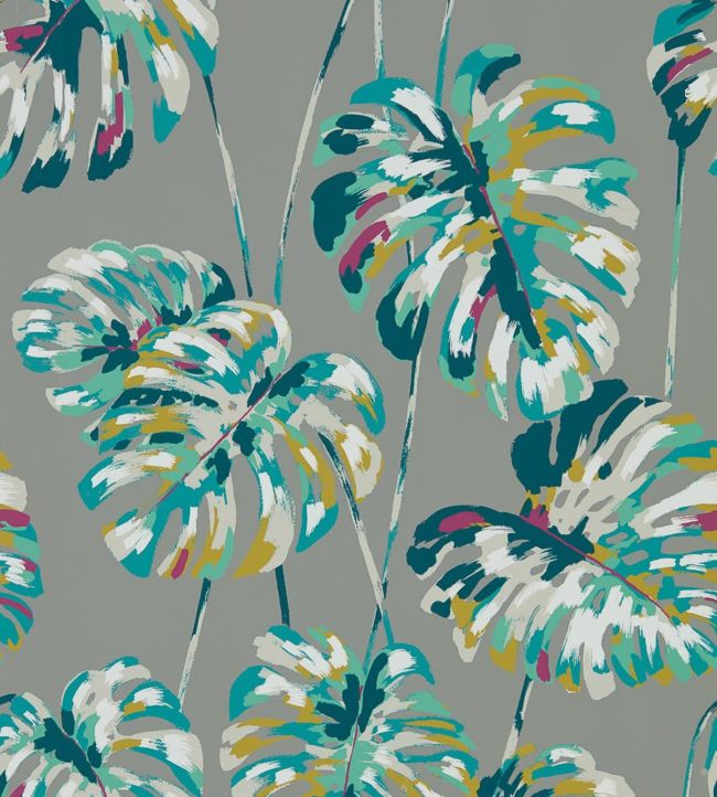 Kelapa Wallpaper by Harlequin Lagoon/Cerise