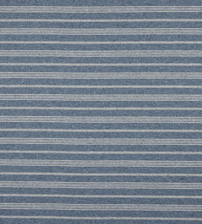 Harris Stripe Fabric by Jane Churchill Blue