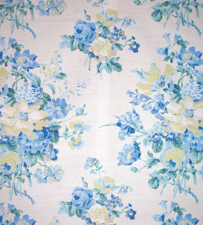 Hathaway Fabric by Titley and Marr Blue