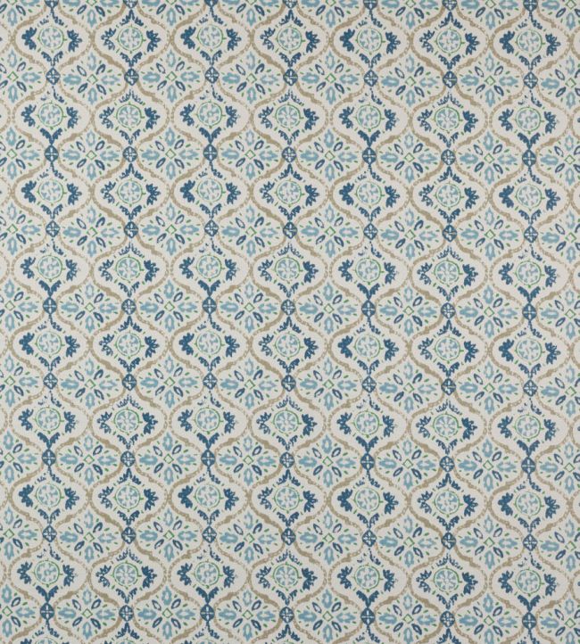 Haven Fabric by Jane Churchill Blue
