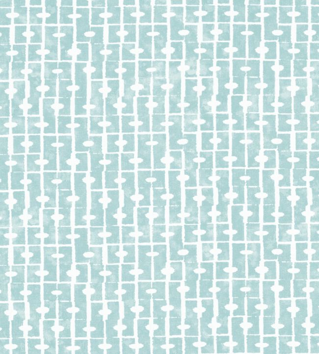 Haven Fabric in Spa Blue by Thibaut Jane Clayton