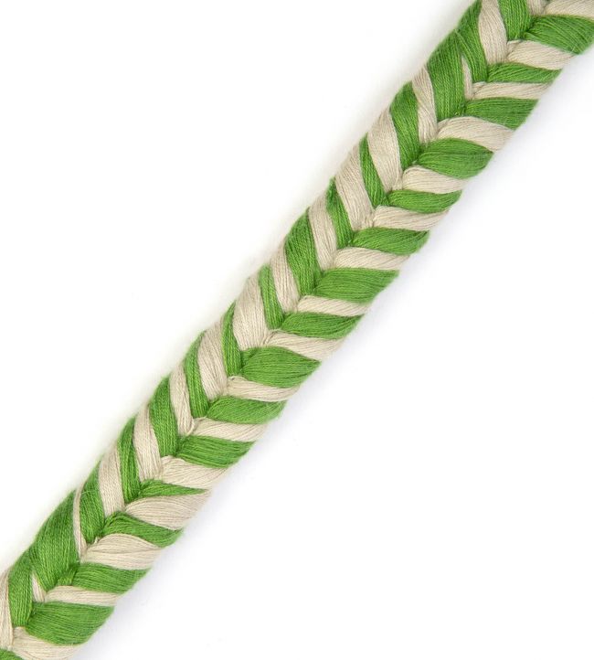 Helter Skelter Piping Trimming by Christopher Farr Cloth Green