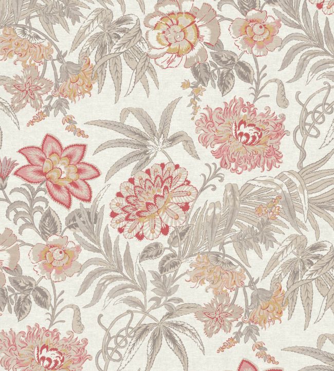 Hemingford Fabric in Natural by Warner House Jane Clayton