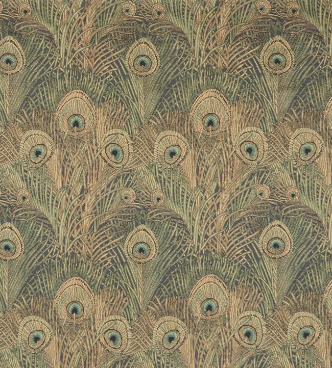 Hera Feather in Vintage Velvet Fabric by Liberty Jade