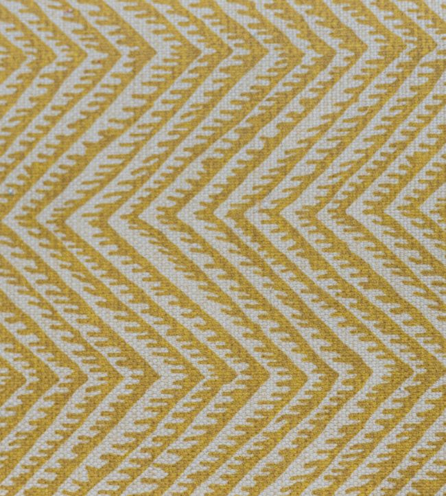 Herringbone Resist Fabric by Titley and Marr Amber