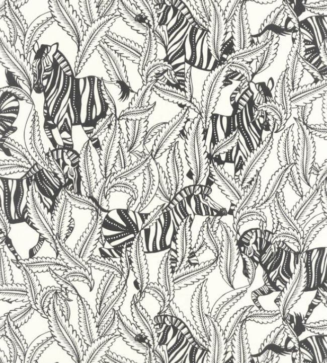 Hiding Wallpaper in Blanc Noir by Caselio Jane Clayton
