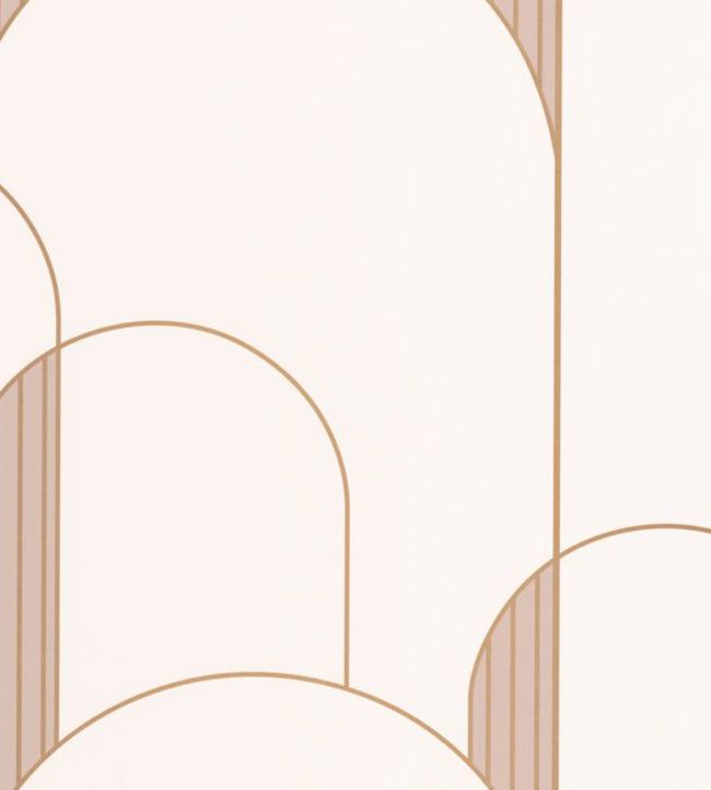 High Walls Wallpaper by Caselio Golden Beige