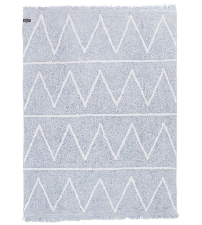 Hippy Rug by Lorena Canals Soft Blue
