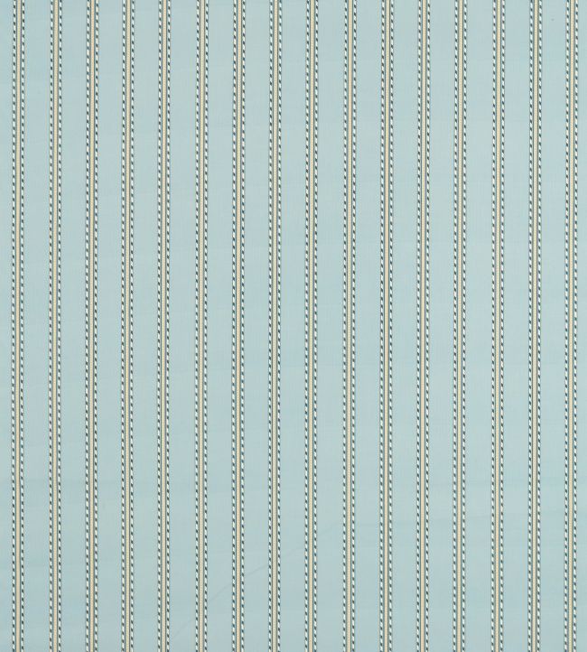 Holland Park Stripe Outdoor Fabric by Morris & Co Mineral Blue