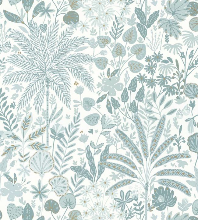 Hope Wallpaper by Caselio Smoke Blue Dore