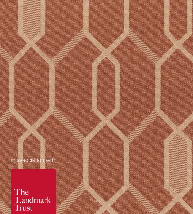 Methwold Fabric by Ian Mankin Russet
