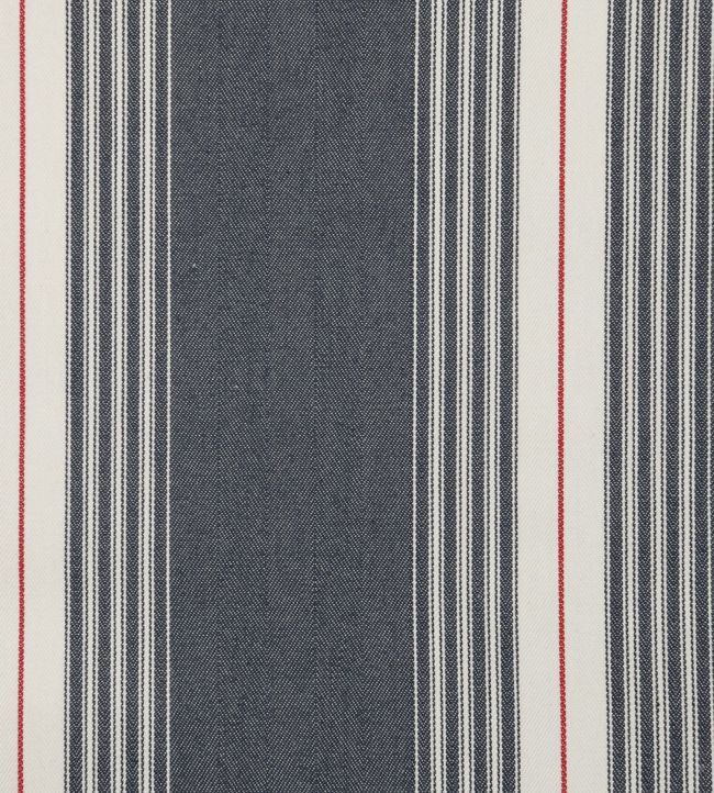 Panama Fabric by Ian Mankin Dark Navy