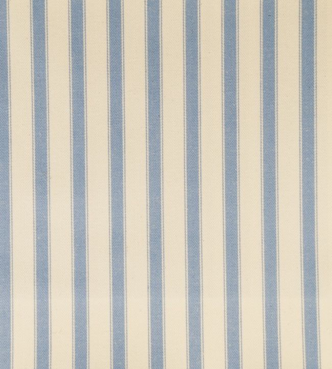 Ticking 2 Fabric by Ian Mankin Sky