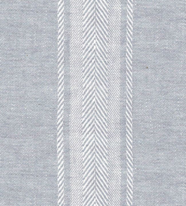 Salcombe Stripe Fabric by Ian Mankin Mist