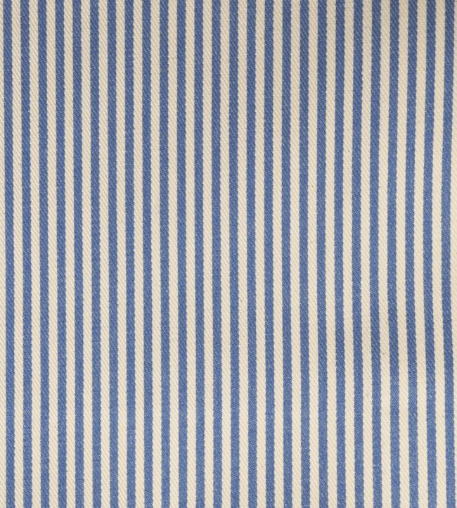 Candy Stripe Fabric by Ian Mankin Indigo