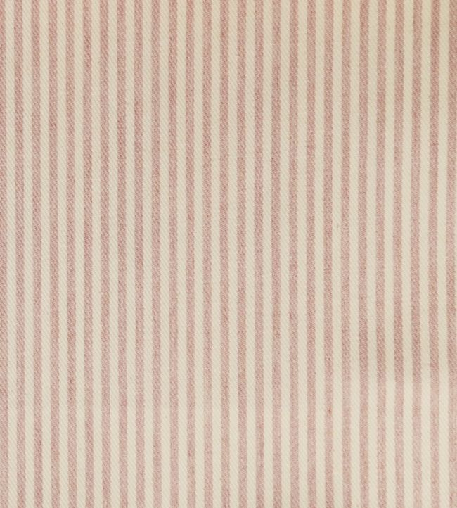 Candy Stripe Fabric by Ian Mankin Pink