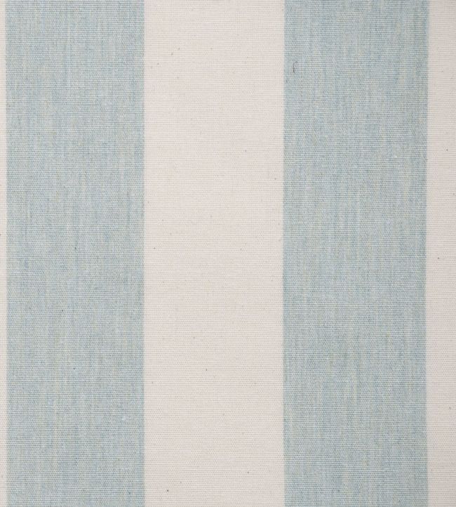 Devon Stripe Fabric by Ian Mankin Mint
