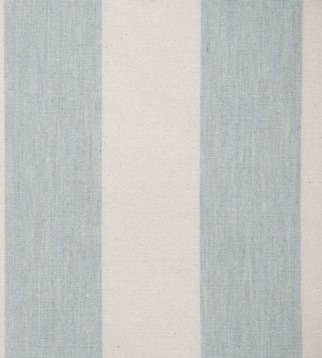 Devon Stripe Fabric by Ian Mankin in Mint | Jane Clayton