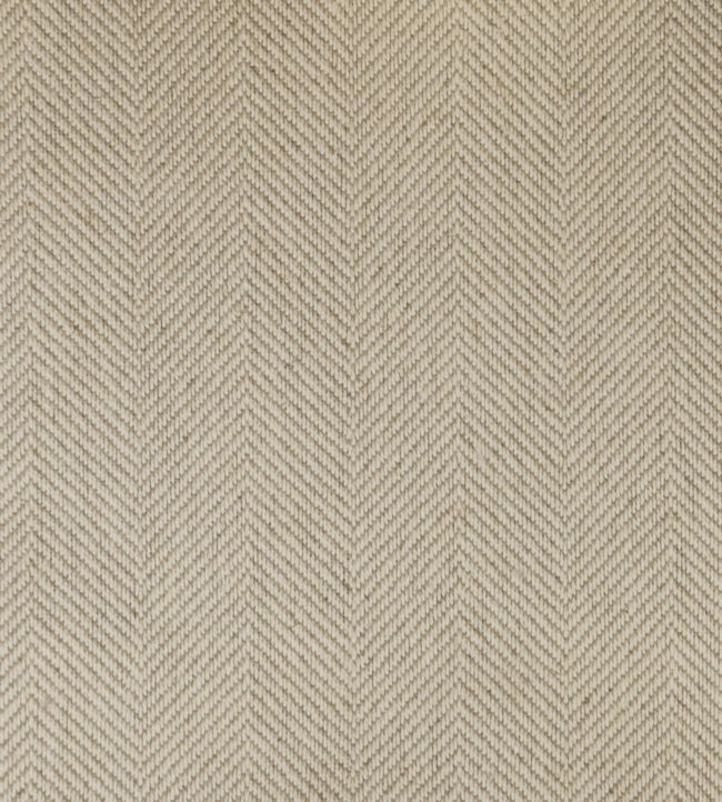 Atlantic Union Fabric by Ian Mankin Cream