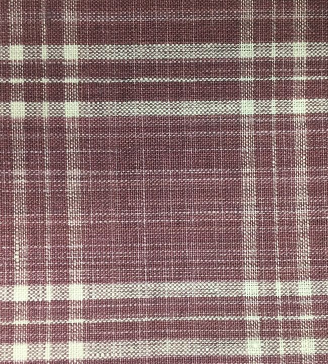 Peverell Check Fabric by Ian Sanderson Mulberry