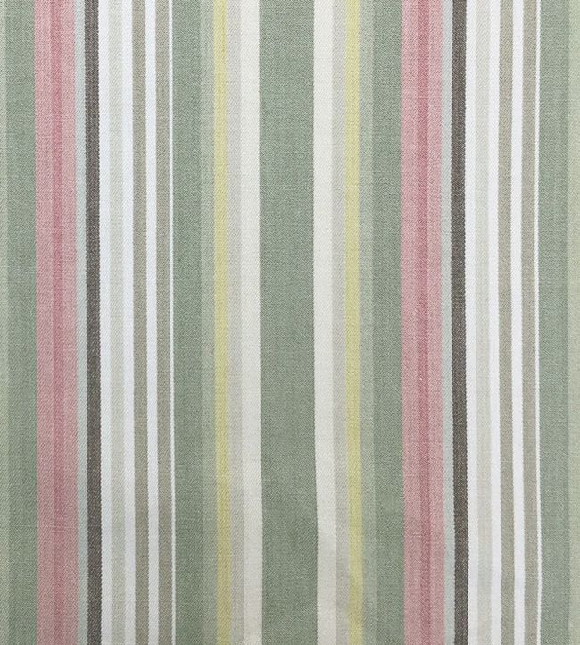 Quay Stripe Fabric by Ian Sanderson Apple Blossom