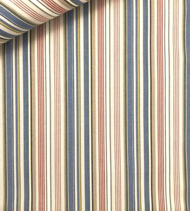 Pyjama Stripe Fabric by Ian Sanderson Mandarin