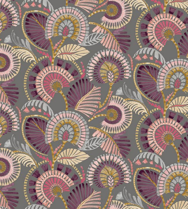 Imara Fabric by Arley House Silver