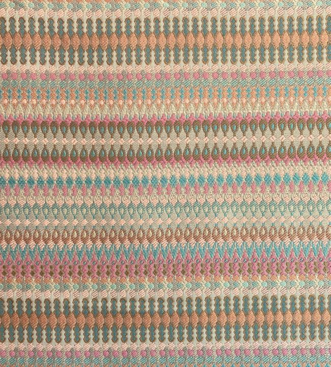 Inca Fabric by Ian Sanderson Rosy Grey