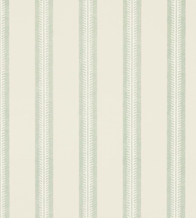 Innis Stripe Wallpaper by Jane Churchill Aqua