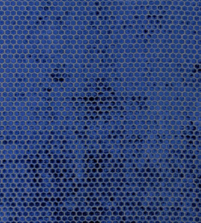 Jabot Fabric in Cobalt by Designers Guild Jane Clayton