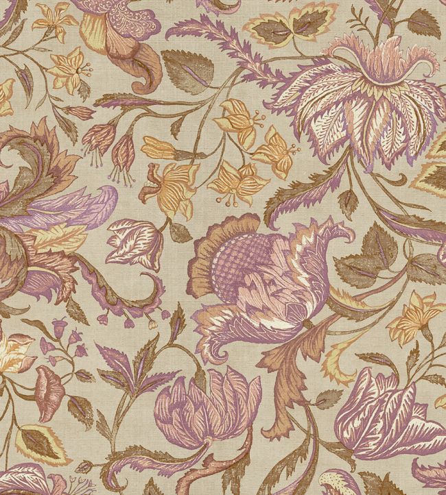 Jacobean Wallpaper by Eijffinger Violet