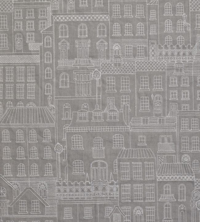 Berkeley Square Fabric by James Hare Grey