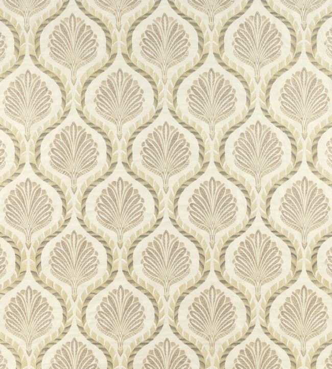 Valentina Fabric by Jane Churchill Pale Gold