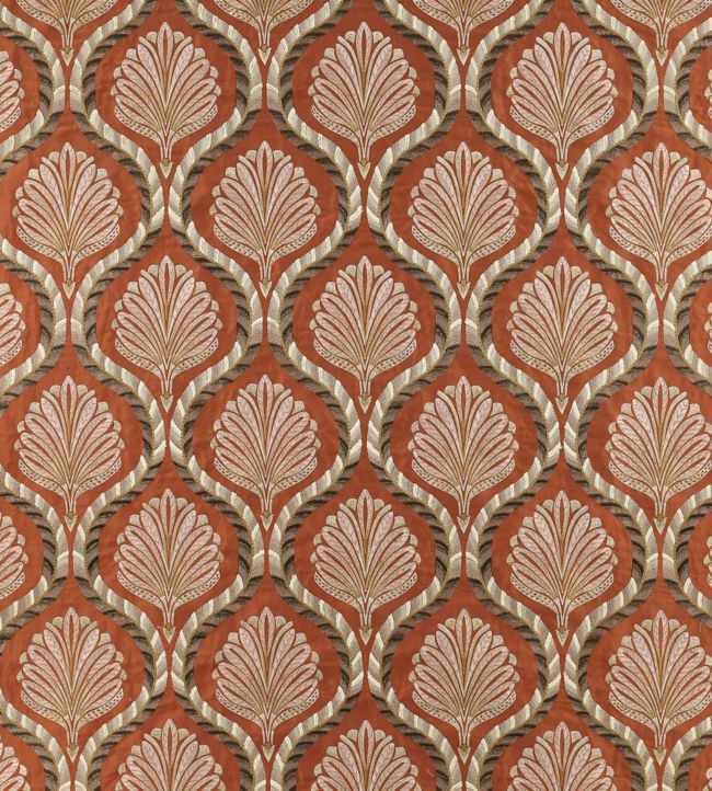 Valentina Fabric by Jane Churchill Copper