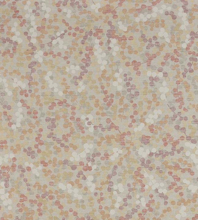 Cecily Wallpaper by Jane Churchill Red/Copper