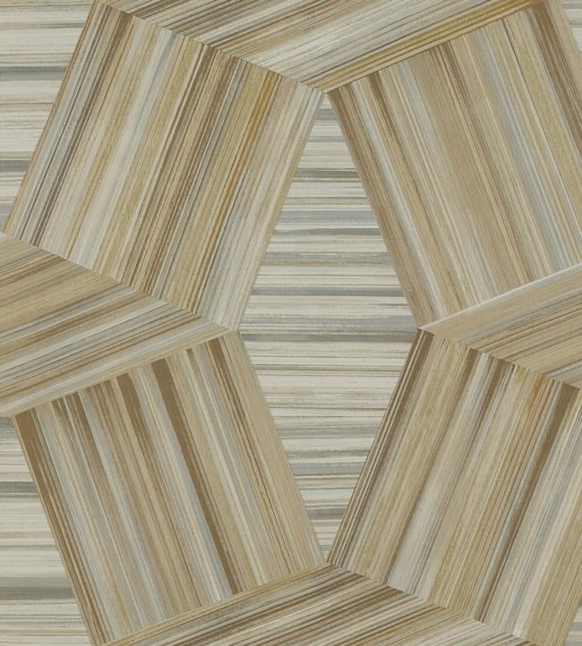 Madison Wallpaper by Jane Churchill Gold