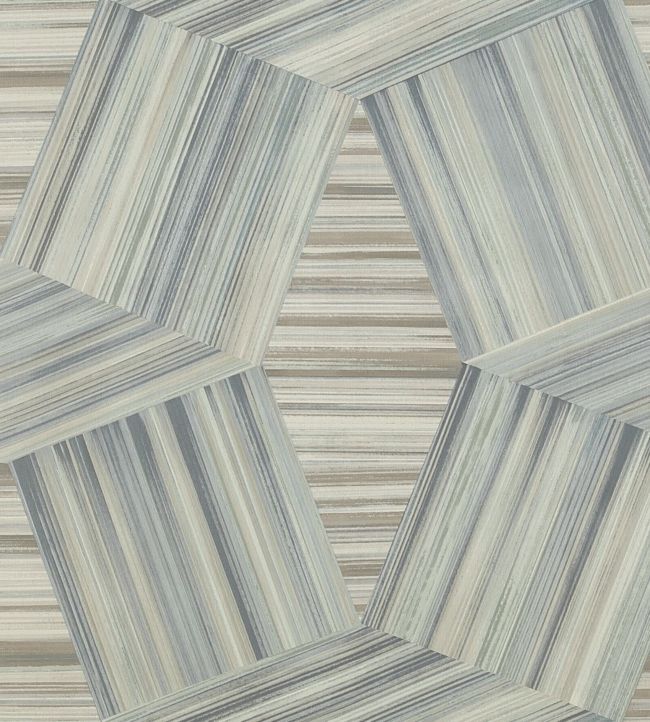 Madison Wallpaper by Jane Churchill Aqua