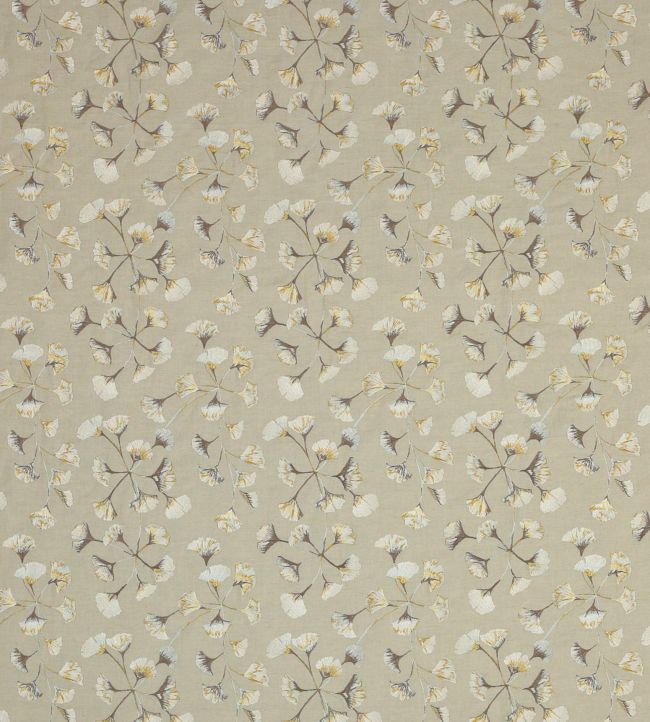 Ginkgo Fabric by Jane Churchill Gold