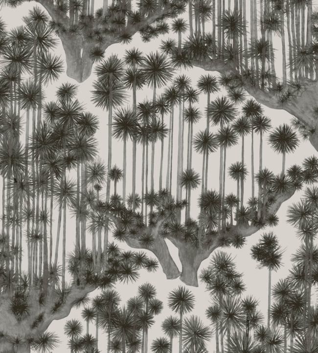 Japanese Woods Wallpaper by Cole & Son Charcoal