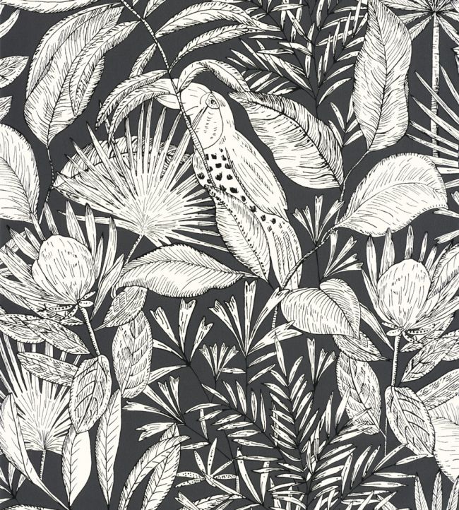 Jardin De Bel Air Wallpaper by Caselio Noir