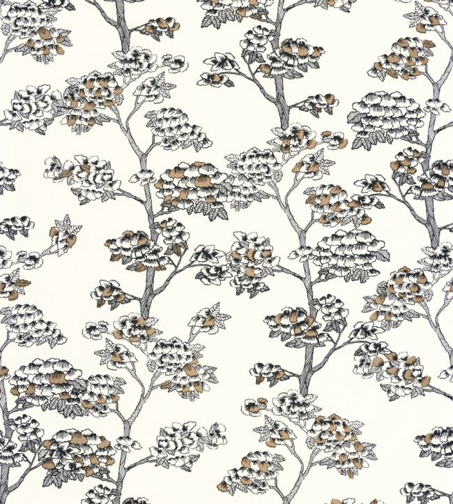 Jardin De Kyoto Wallpaper by Caselio Blanc Noir