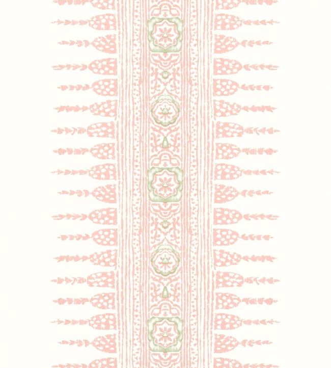 Javanese Stripe Wallpaper by Anna French Blush