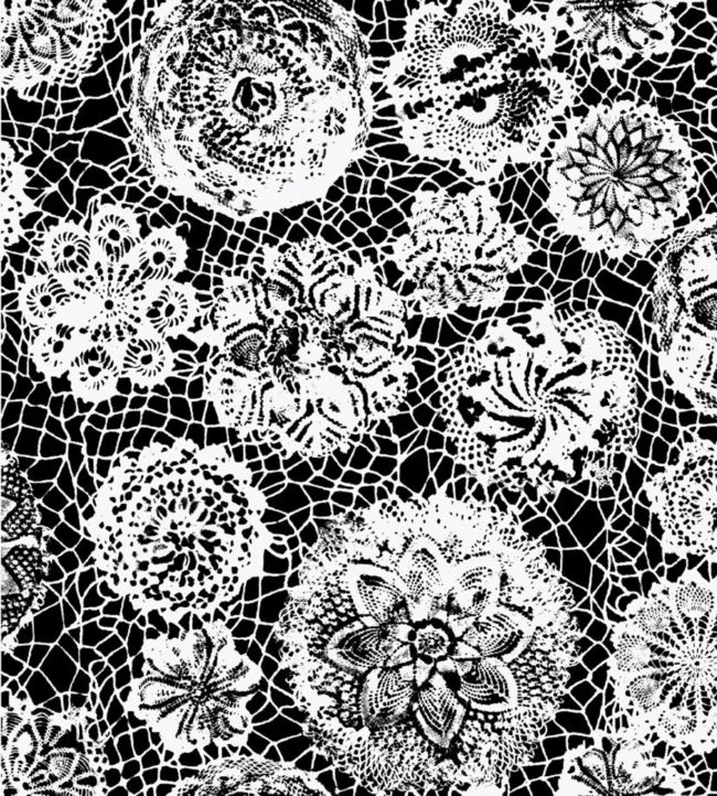 Punto Madama Wallpaper by Jean Paul Gaultier Noir