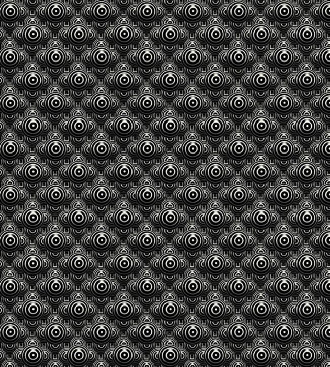 Spirale Wallpaper by Jean Paul Gaultier Noir
