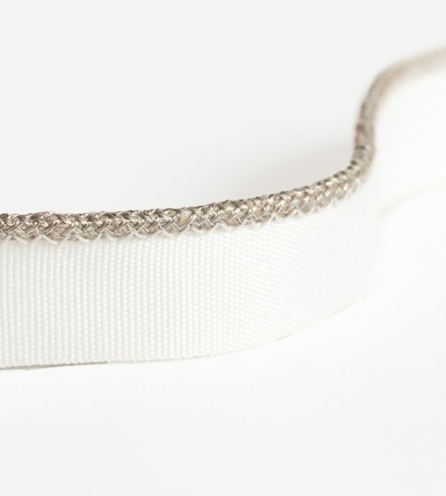 Cord On Tape Trimming by Jim Thompson Silver